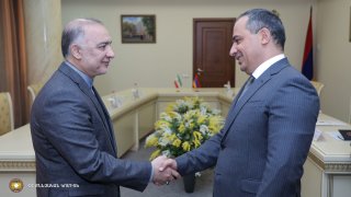The Chairman of the Investigative Committee Artur Poghosyan Received the Ambassador of Iran to the RA